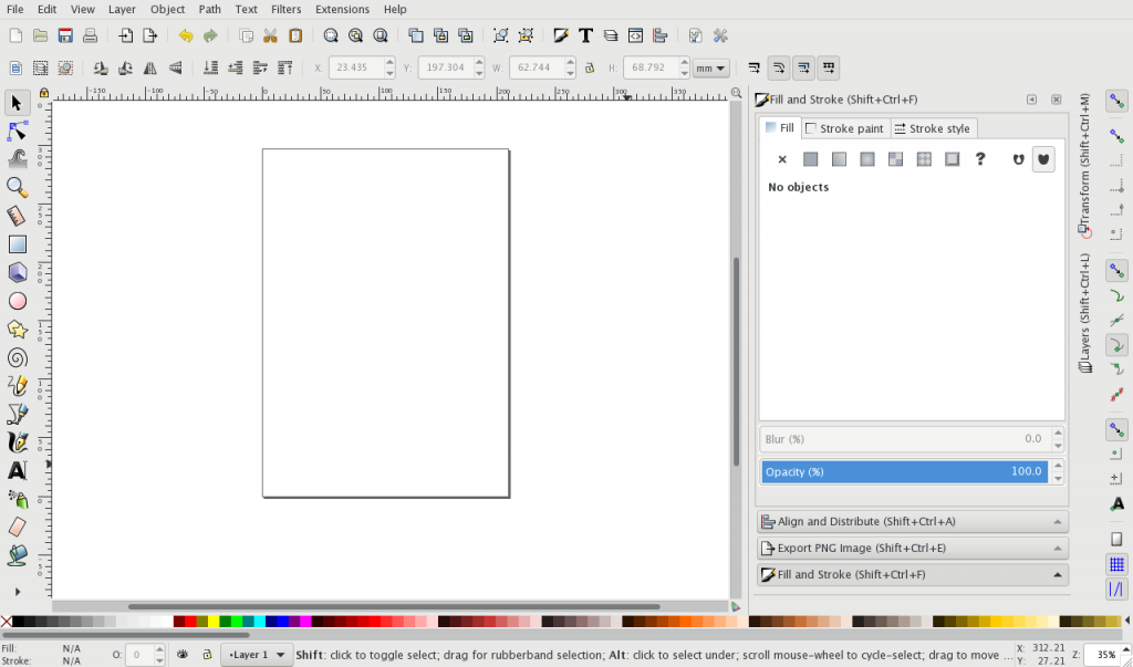 Inkscape Screenshot